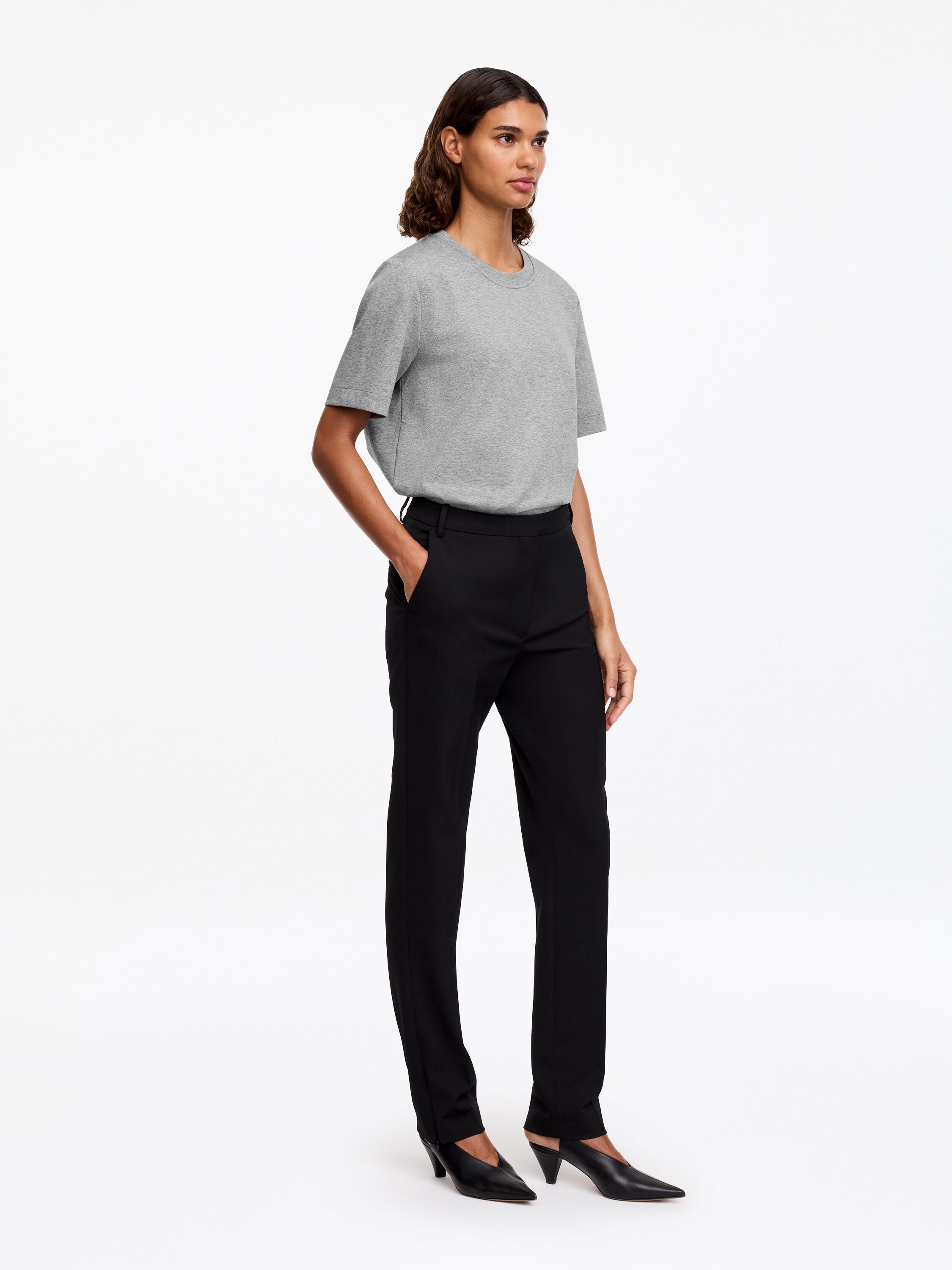 Constructed T-Shirt - Grey - Image 4