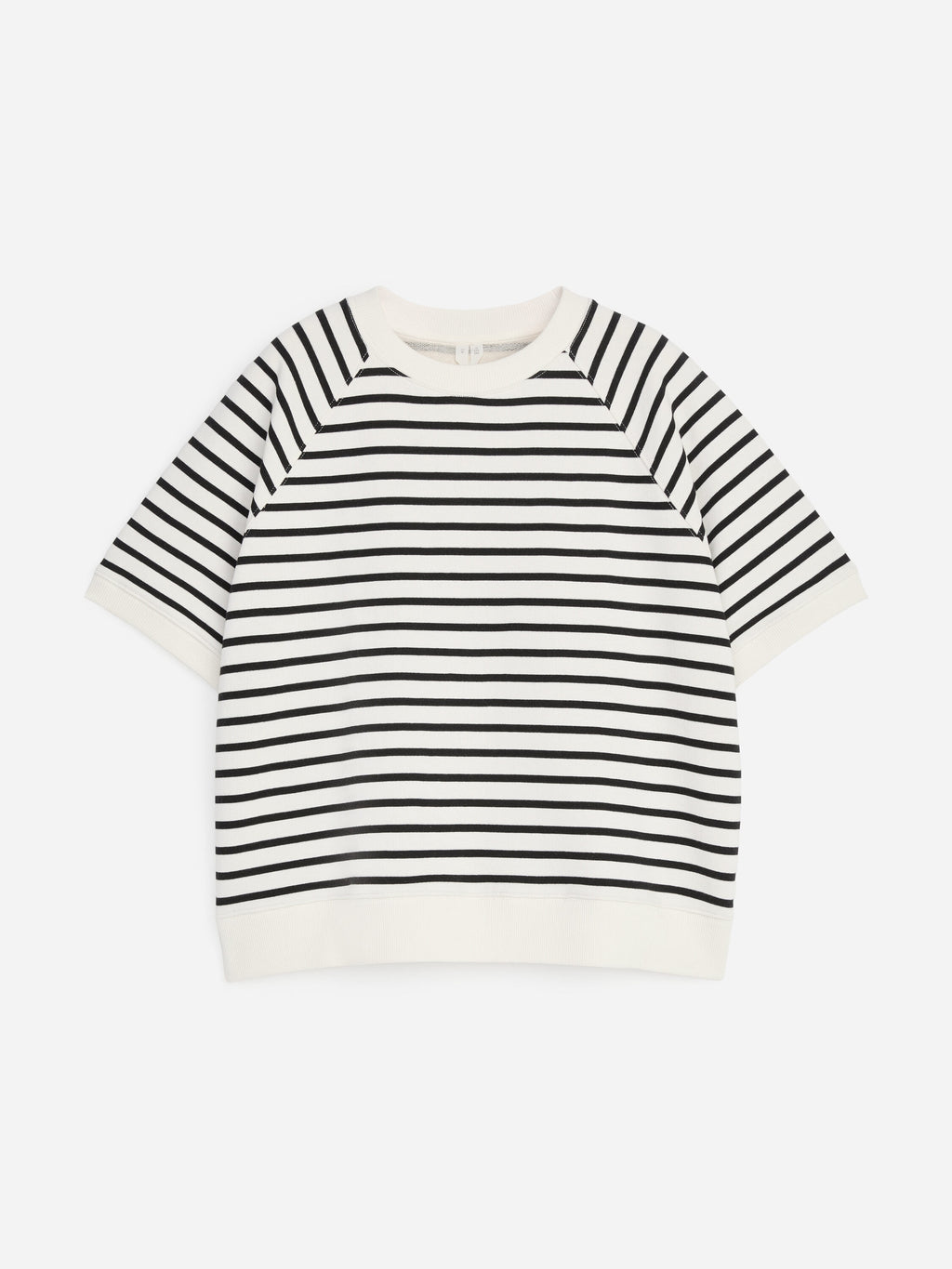 French Terry Sweatshirt - Black - Image 5