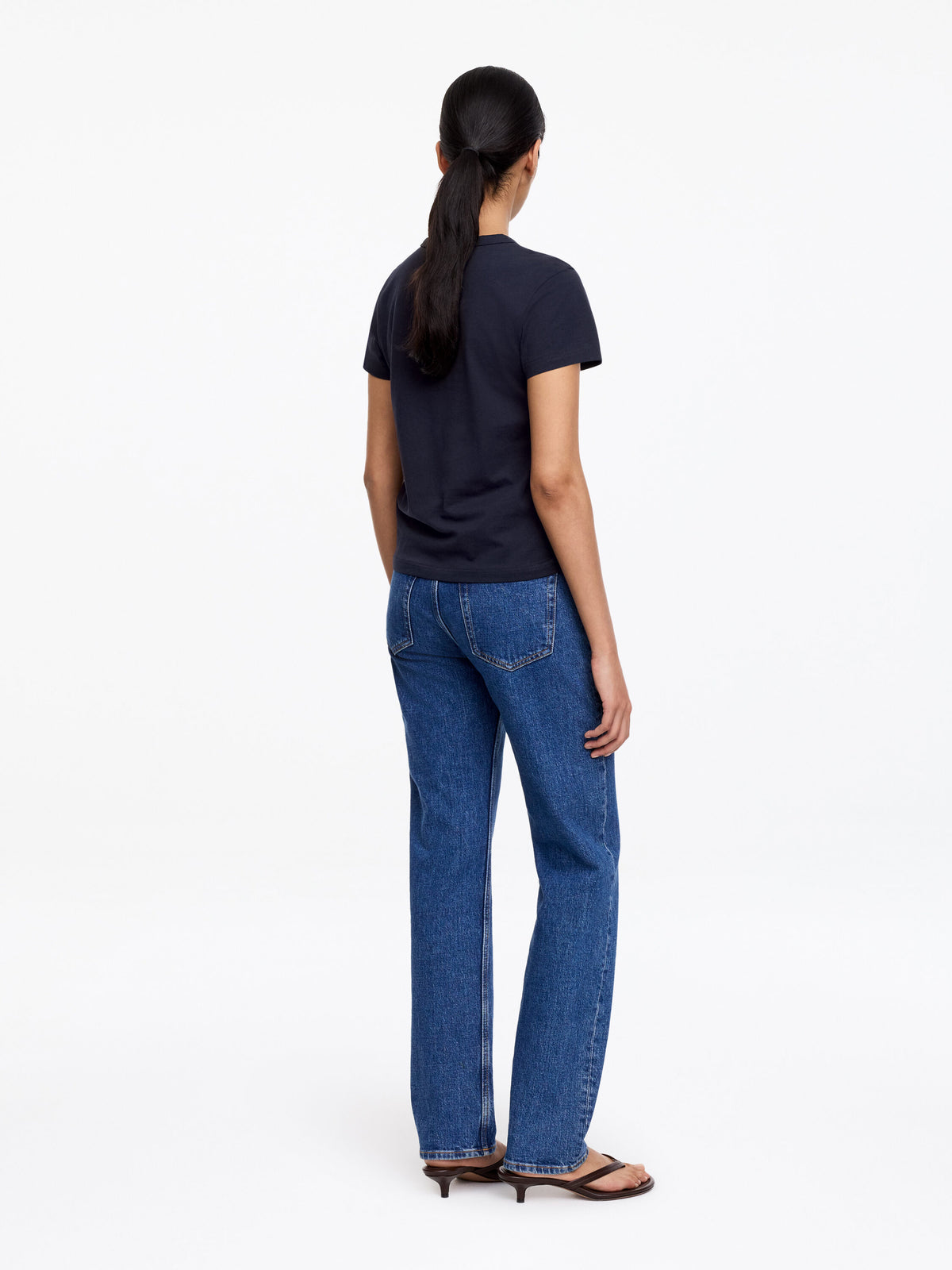 Neat Cotton T-Shirt - Blue - Image 3