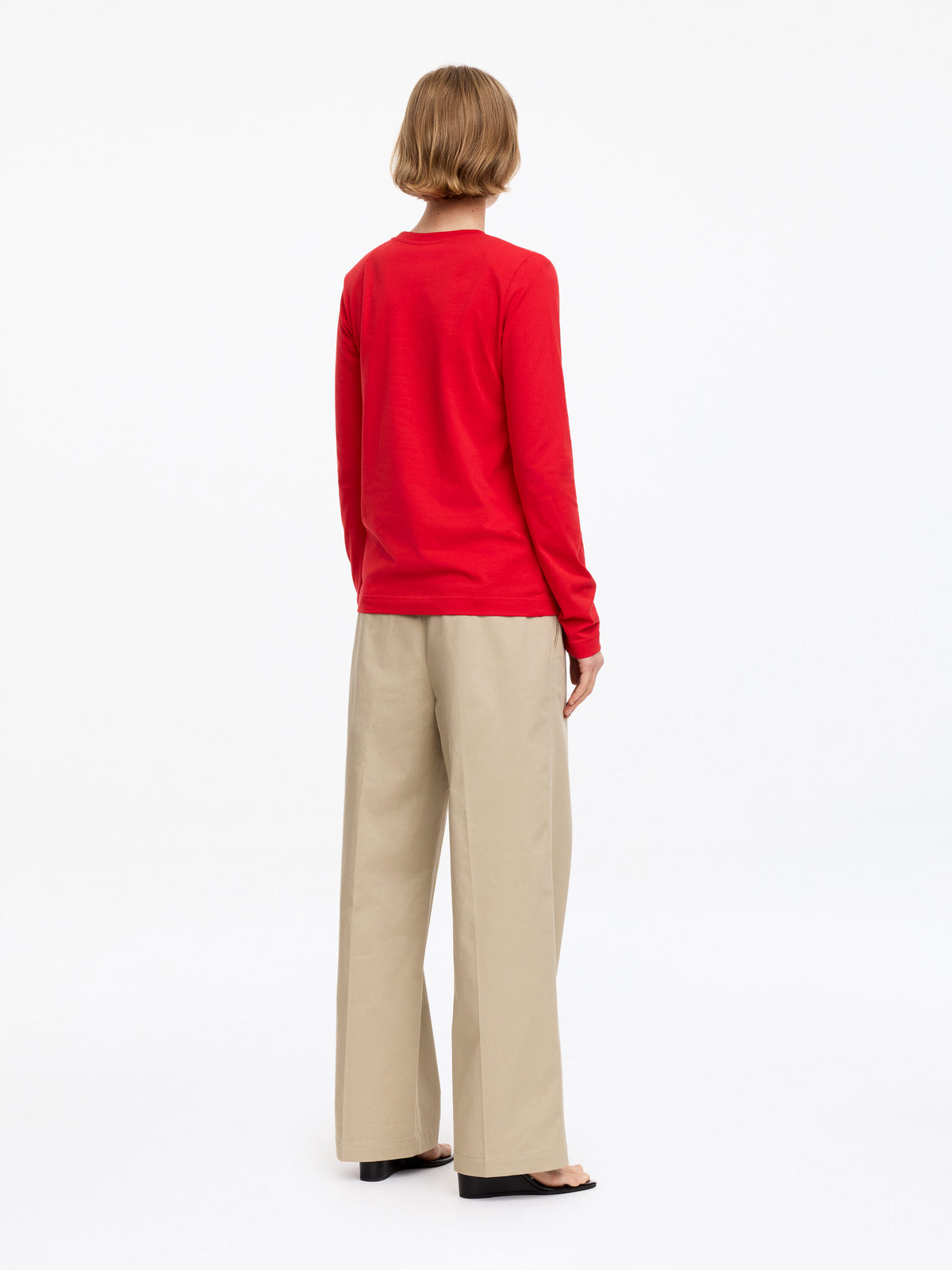 Long-Sleeve T-Shirt - Red - Image 4