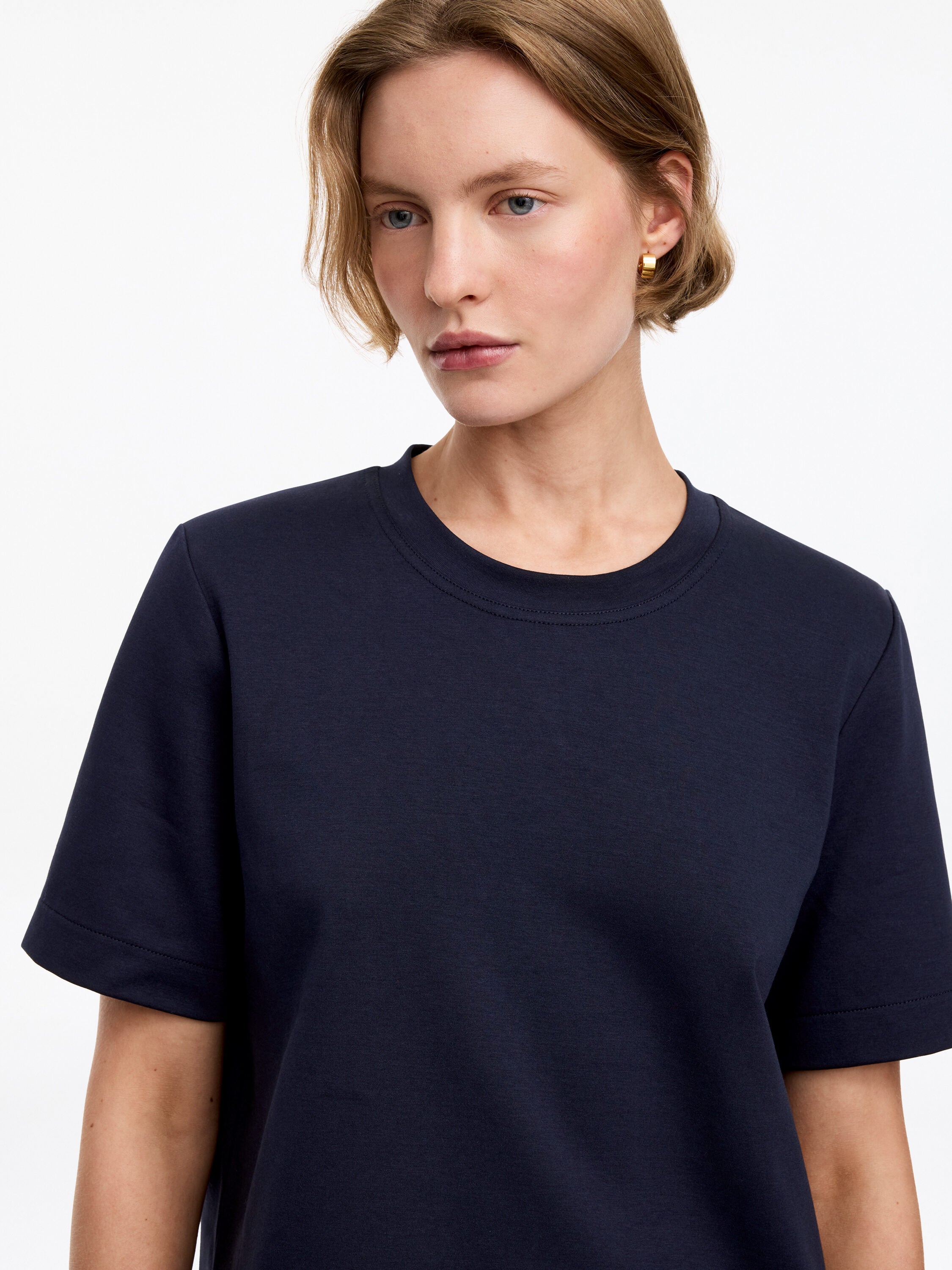 Constructed T-Shirt - Blue - Image 5