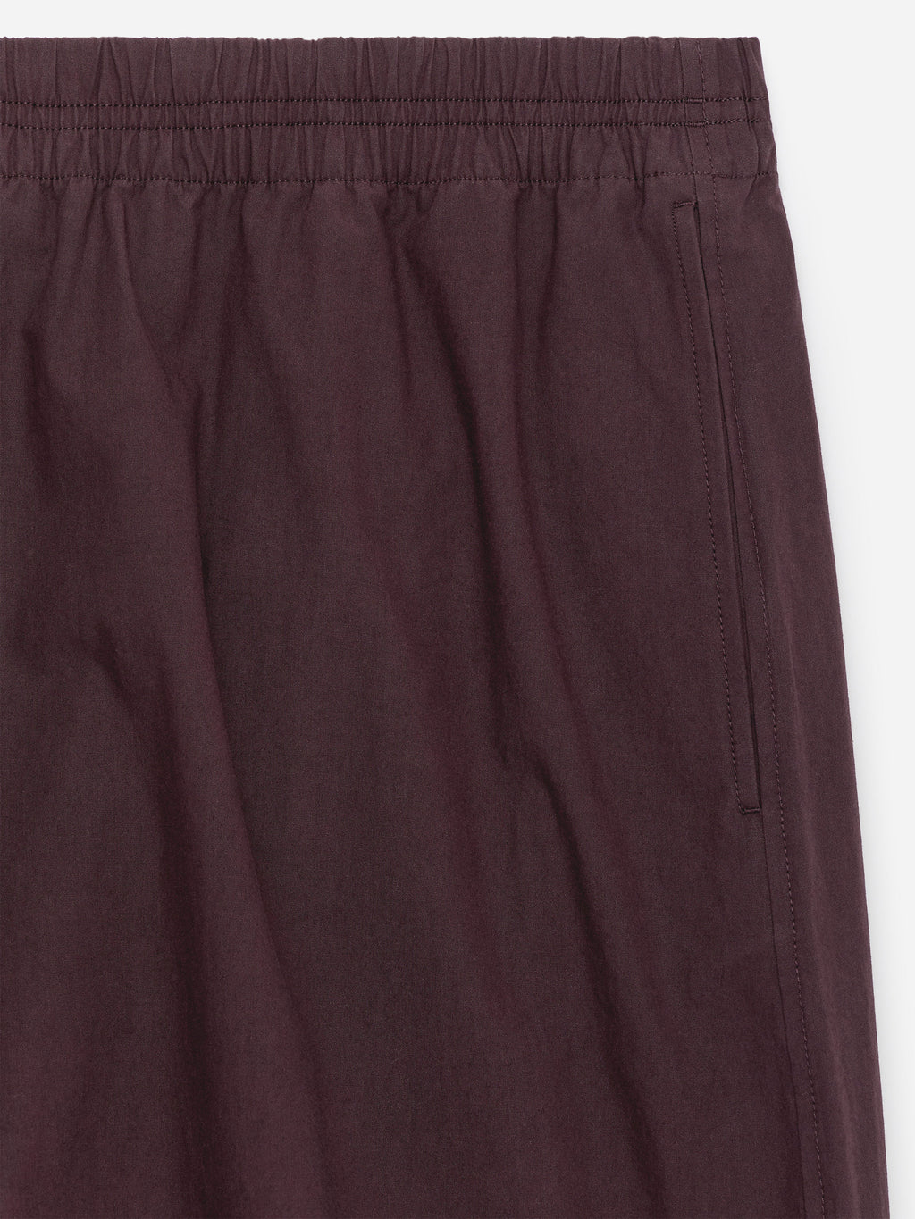 Barrel-Leg Cotton Trousers - Brown - Image 6