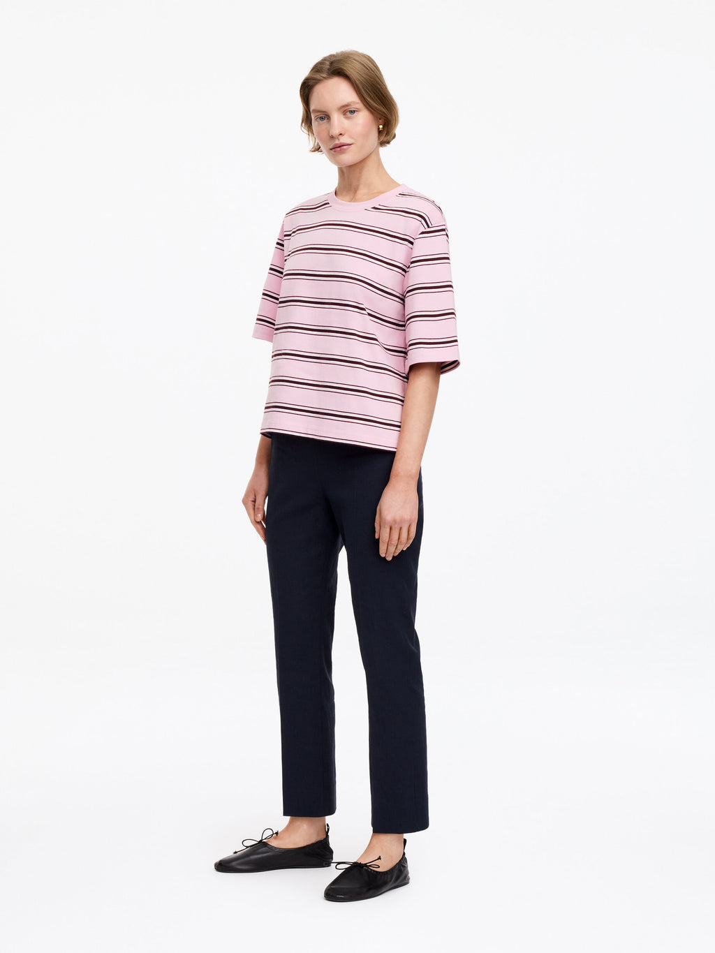 Boxy T-Shirt - Pink - Image 4
